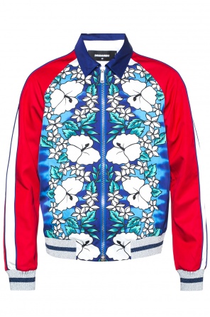 Floral motif jacket, zdjęcie 1 Floral motif jacket od Dsquared2
